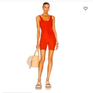 Girlfriend Collective bike short unitard